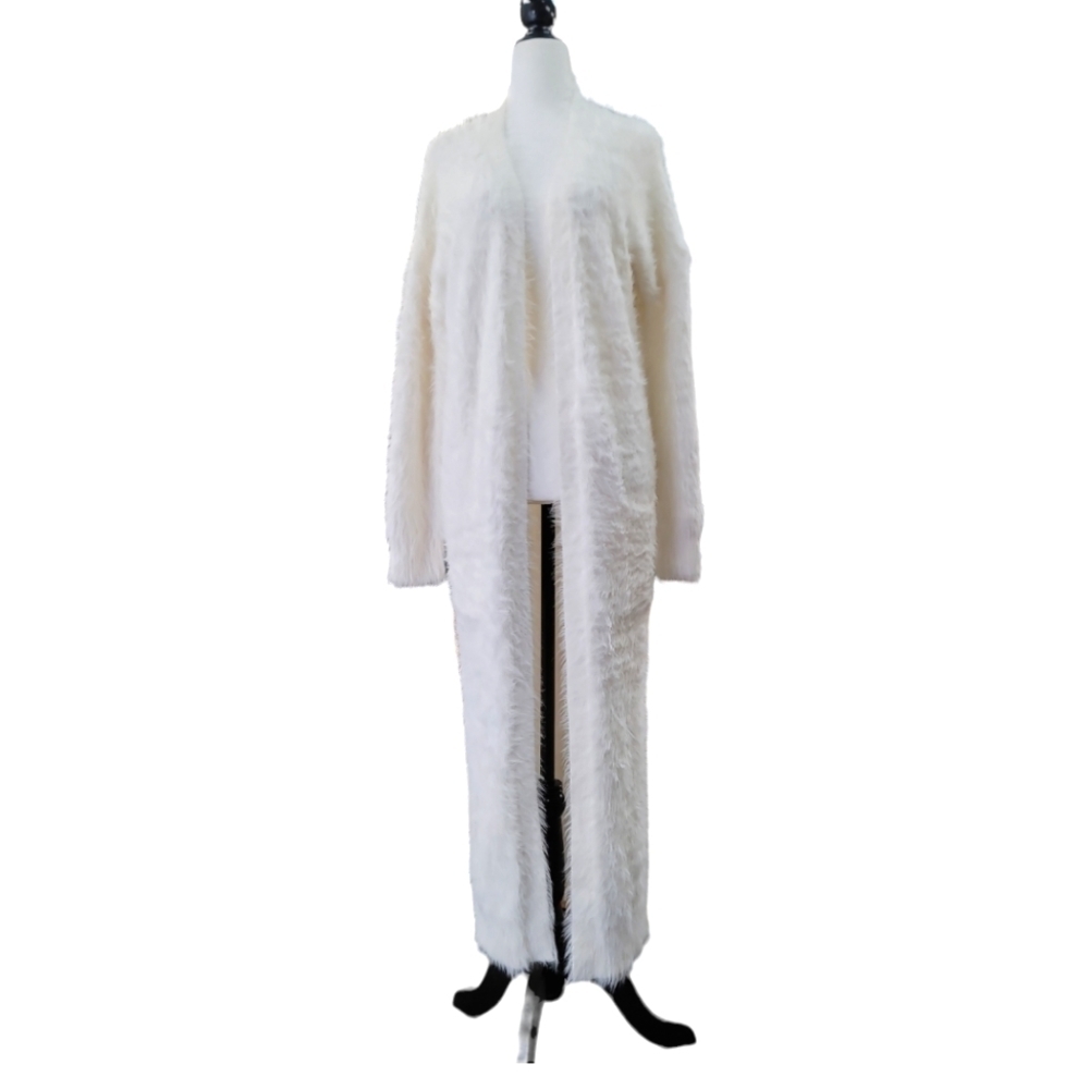 For Thee loose woolen long  Coat/Cardigan